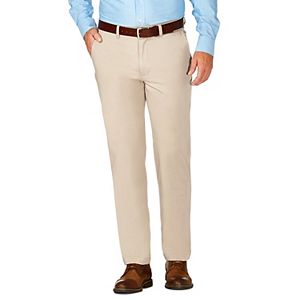 Men's J.M. Haggar Luxury Comfort Slim-Fit 4-Way Stretch Flat-Front Casual Pants