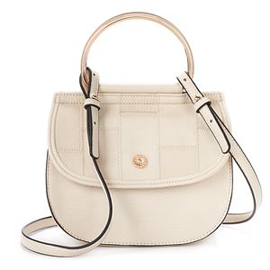 LC Lauren Conrad Delice Patchwork Flap Convertible Crossbody Bag