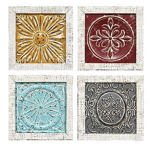 Stratton Home Decor Medallion Wall Decor 4-piece Set