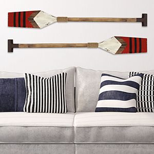 Stratton Home Decor Nautical Oar Wall Decor