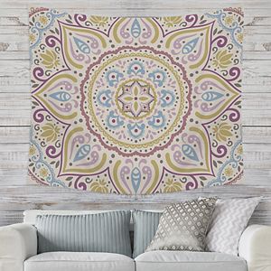 Stratton Home Decor Medallion Kaleidoscope Wall Tapestry