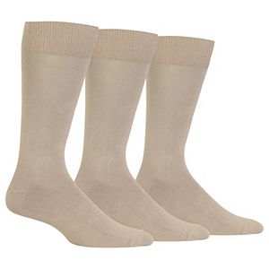 Men's Chaps 3-pack Supersoft Crew Socks