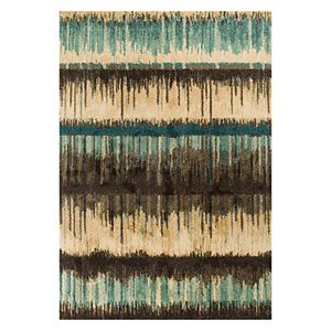 KAS Rugs Barcelona Palma Abstract Striped Rug