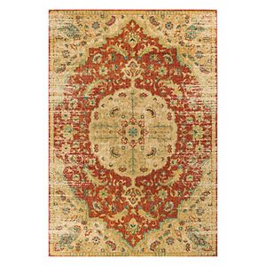 KAS Rugs Casablanca Condesa Framed Floral Rug