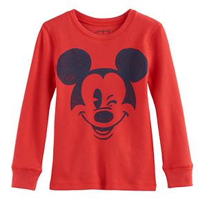 Disney's Mickey Mouse Boys 4-10 Winking Thermal Top by Jumping Beans®