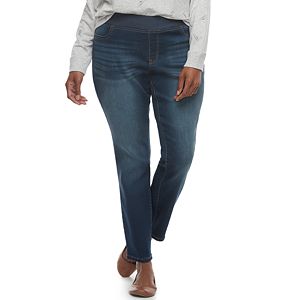 Plus Size SONOMA Goods for Life™ Pull-On Skinny Jeans