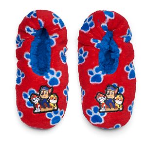 Boys 4-20 Paw Patrol Fleece Slippers