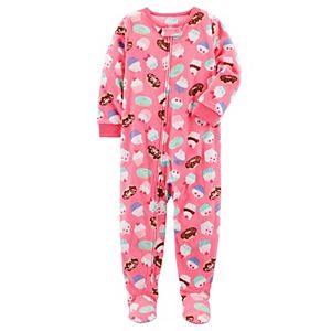 Toddler Girl Carter's Fleece Footed Pajamas