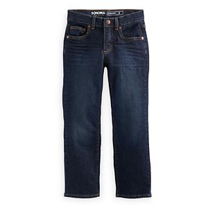 Boys 4-7x SONOMA Goods for Life™ Dark Wash Straight Jeans