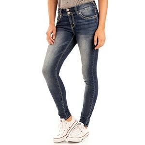 Juniors' Wallflower Luscious Curvy Skinny Jeans