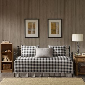 Woolrich Buffalo Check 5-piece Daybed Coverlet Set