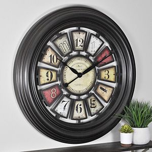 FirsTime Industrial Chic Wall Clock