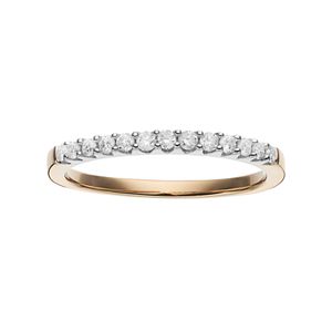 Lovemark 14k Gold 1/4-ct. T.W. Certified Diamond Wedding Ring