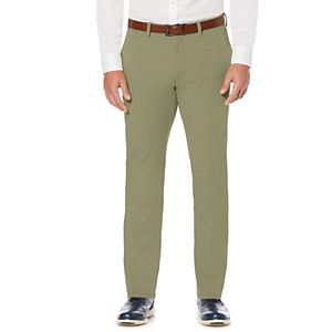 Men's Savane Complete Comfort Modern-Fit Flat-Front Khaki Pants
