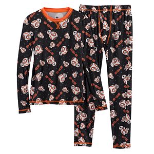 Boys 4-18 Cuddl Duds Star Wars BB-8 2-Piece Base Layer Set