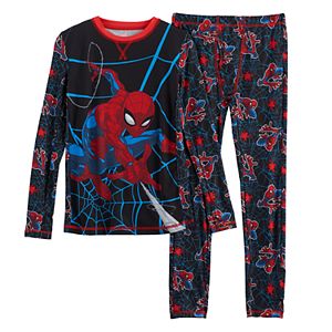 Boys 4-18 Cuddl Duds Marvel Spider-Man Base Layer Set