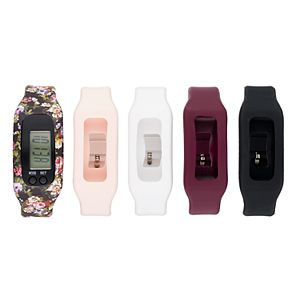 B-Fit Women's Activity Tracker & Interchangeable Band Set - BA2503BK598-078