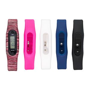 B-Fit Women's Slim Activity Tracker & Interchangeable Band Set - BFS2554BK709-078