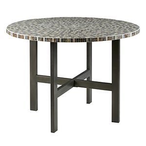 INK+IVY Mosaic Round Dining Table
