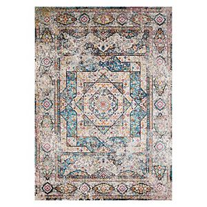 United Weavers Rhapsody Acton Framed Floral Rug