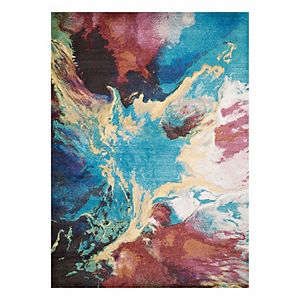 United Weavers Rhapsody Nebula Abstract Rug