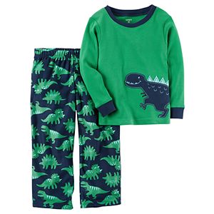 Toddler Boy Carter's Applique Top & Microfleece Bottoms Pajama Set