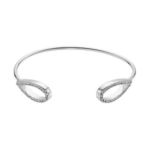 Chaps Open Teardrop Cuff Bracelet