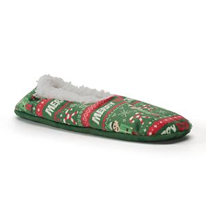 Men's Ugly Christmas Sweater Slippers