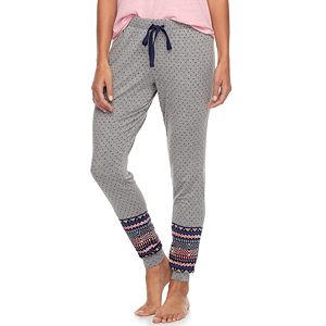 Women's SONOMA Goods for Life™ Print Hem Jogger Pants