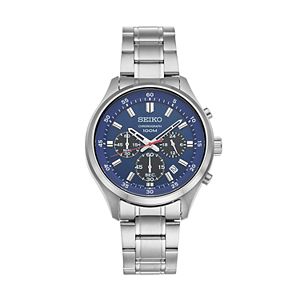 Seiko Men's Stainless Steel Chronograph Watch - SKS585