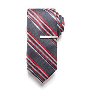 Men's Apt. 9® Skinny Tie and Tie Bar