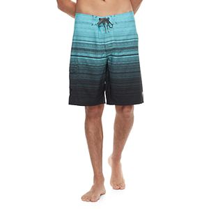 Men's Ocean Current Striped Tech Cargo Board Shorts