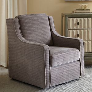 Madison Park Lois Swivel Arm Chair