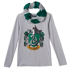 Girls 7-16 Hogwarts House Scarf Tee