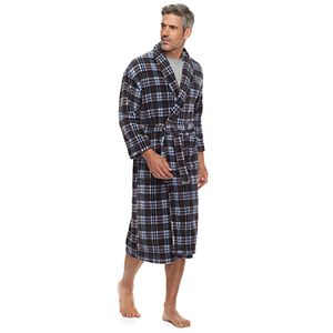 Big & Tall Residence Plush Fleece Shawl-Collar Robe