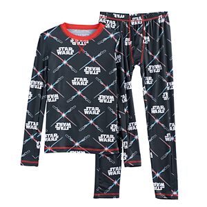 Boys 4-18 Cuddl Duds Star Wars 2-Piece Base Layer Set