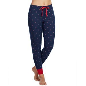 Women's Jockey Pajamas: Contrast Cuff Printed Pants