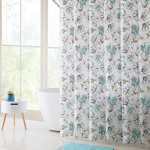 VC New York Delilah Shower Curtain, Bath Rug & Hook Set