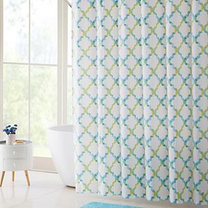 VC New York Oceana Shower Curtain, Bath Rug & Hook Set