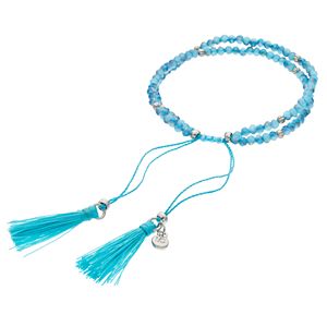 LC Lauren Conrad Birth Month Tasseled Slipknot Bracelet