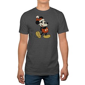 Big & Tall Disney's Mickey Mouse Santa Holiday Tee