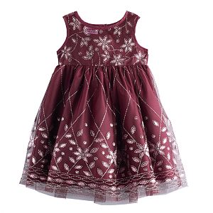 Toddler Girl Blueberi Boulevard Beaded Dress