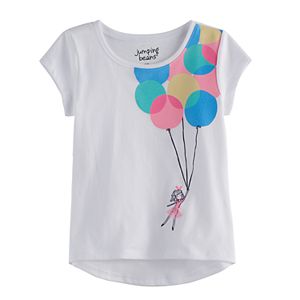 Toddler Girl Jumping Beans® Slubbed Graphic Tee