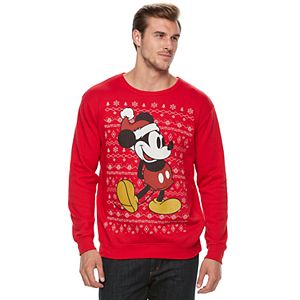Big & Tall Santa Mickey Mouse Fleece