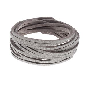 Mudd® Faux Suede Wrap Bracelet