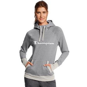 Women's Champion Raglan Fleece Pullover Hoodie