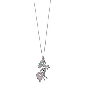 Mudd® Long Unicorn Pendant Necklace