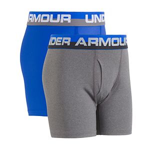 Boys 7-20 Under Armour 2-Pack Performance Boxer Briefs