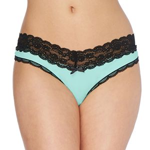 Juniors' Candie's® Micro Lace Thong