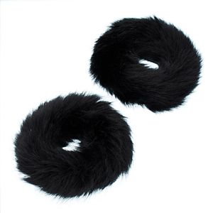 Mudd® Faux Fur Hair Tie Set